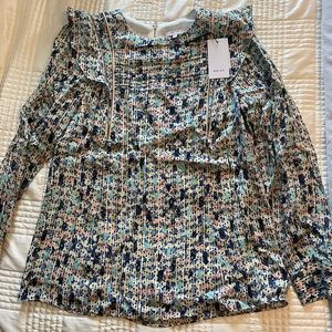 Reid’s blouse with zippers